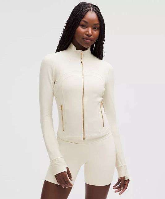 Nulu ButterCremé Activewear Shorts Set | Gold Zip Matching Set